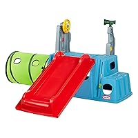 Little Tikes Easy Store Slide & Explore, Indoor Outdoor Climber Playset for Toddlers Kids Ages 1-3 Years
