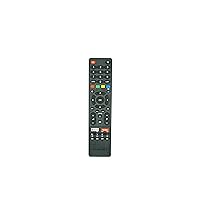 HCDZ Replacement Remote Control for Aiwa AW65B4K AW32B4SM AW42B4SM AW58B4K AW43B4SMFL AW55B4KFL AW39B4SM AW50B4K AW-D01 AW55B4KF AW75B4K 4K Smart UHD TV