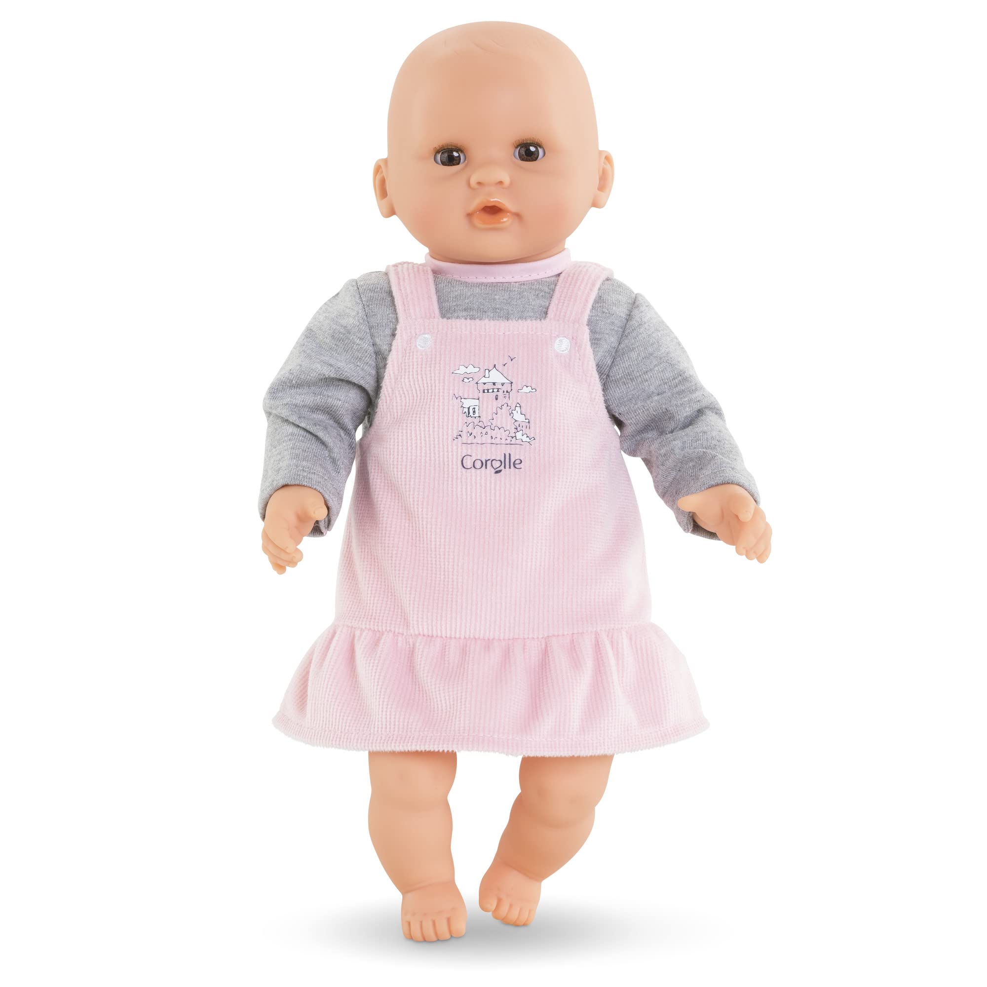 Corolle 12” Baby Doll Outfit - Loire Riverside Jumper & Long Sleeved T-Shirt - Mon Premier Poupon Clothing and Accessories fit 12