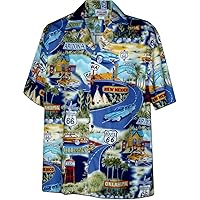 Pacific Legend Historic Route 66 Mens Car Shirts Black