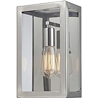 Elk Lighting 31210/1 Parameters Two Light Wall Sconce, Polished Chrome