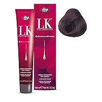 Lisap LK Oil Protection Complex Hair Color Cream, 100 ml./3.38 fl.oz. (5/07 - Light Beige Brown)
