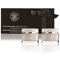 Forever Flawless Facial Peeling Gel and Moisturizing Cream. Two-Step Face Treatment. SPA Exfoliation at Home and Optimal Hydration for a Flawless Look
