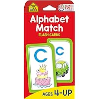 School Zone - Alphabet Match Flash Cards - Ages 4 and Up, Preschool to Kindergarten, ABC's, Letters, Matching, Beginning Sounds, Letter-Picture Recognition, and More School Zone - Alphabet Match Flash Cards - Ages 4 and Up, Preschool to Kindergarten, ABC's, Letters, Matching, Beginning Sounds, Letter-Picture Recognition, and More Cards
