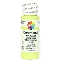 Delta Creative Ceramcoat Acrylic Paint in Assorted Colors (2 oz), 2065, Apple Green