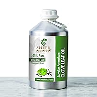 Clove Leaf Oil (Syzygium Aromaticum) Essential Oil 100% Pure Natural Undiluted Uncut Therapeutic Grade Oil 33.81 Fl.OZ