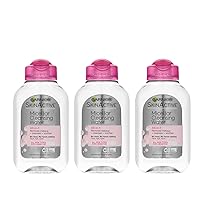 SkinActive Micellar Cleansing Water, For All Skin Types, 3.4 fl; oz., 3 Count