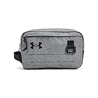 Under Armour UA Contain Travel Kit, Water Repellent Toiletry Bag, Mini Gym Bag for Accessories and Toiletries, 4L Overnight Shower Bag