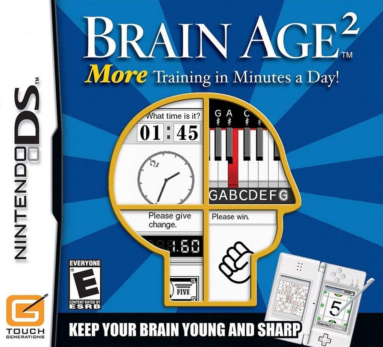 Brain Age 2: More Training in Minutes a Day! - Nintendo DS (Renewed)
