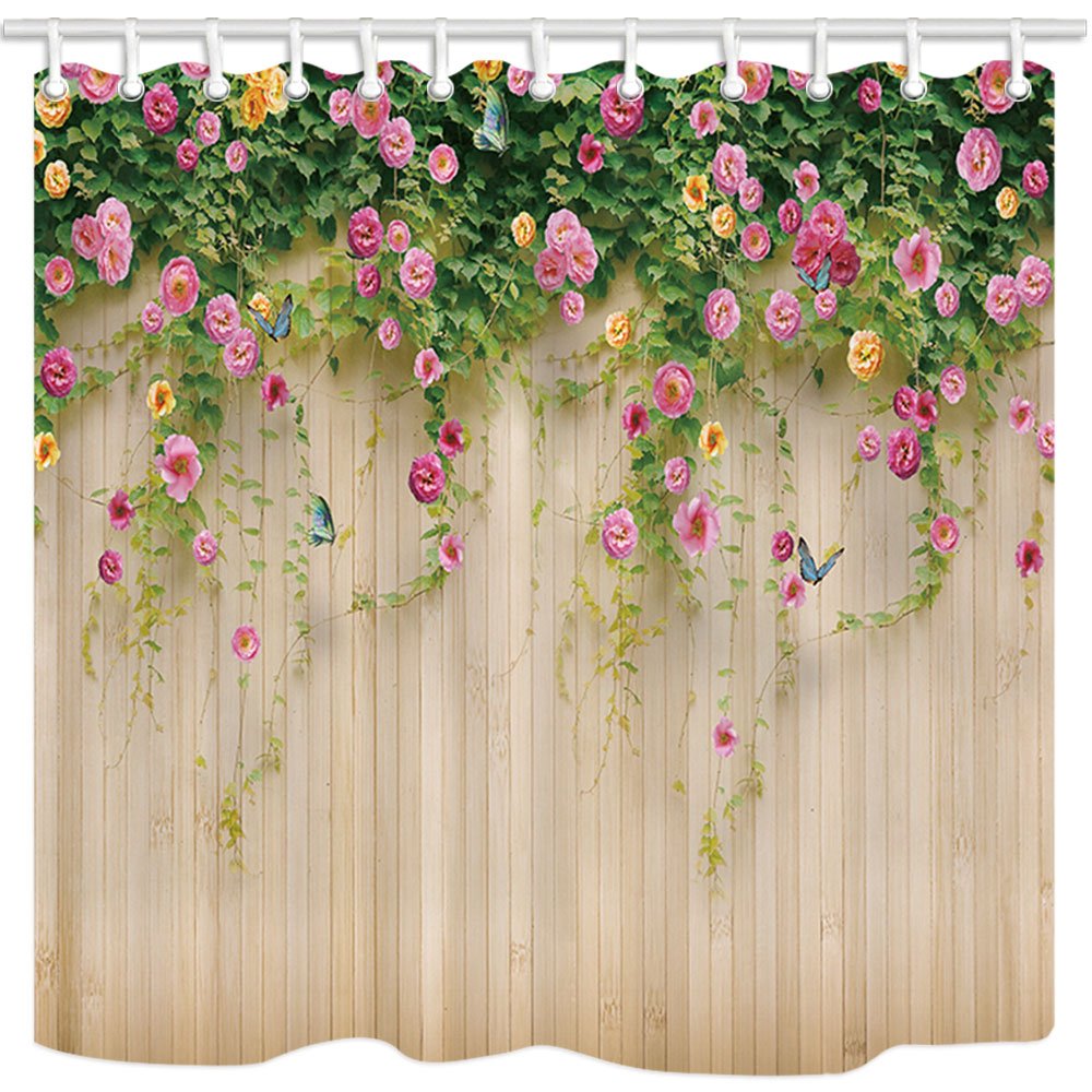 Mua Floral Shower Curtains By JAWO 3D Rosemary Flower with - Tận hưởng một không gian tắm tuyệt đẹp với màn cửa tắm hoa hồng 3D Rosemary từ JAWO. Với họa tiết hoa tươi rực rỡ và màu sắc sống động, màn cửa tắm này sẽ giúp cho không gian phòng tắm của bạn trở nên đặc biệt hơn bao giờ hết.