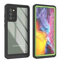 Punkcase Note 20 Waterproof Case [Extreme Series] [Slim Fit] [IP68 Certified] [Shockproof] [Dirtproof] [Snowproof] Armor Cover for Samsung Galaxy Note 20 (6.7