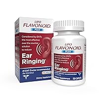 Lipo-Flavonoid Plus Ear Health Supplement, Tinnitus Treatment, #1 ENT Doctor Recommended for Ear Ringing, Lemon, 150 Count
