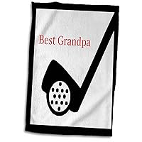 3D Rose Grandpa n Golf TWL_19982_1 Towel, 15