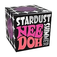 Schylling NeeDoh Stardust - Sensory Fidget Toy - Assorted Colors - Ages 3 to Adult (Pack of 1)