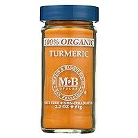 MORTON & BASSET Organic Turmeric, 2.2 OZ
