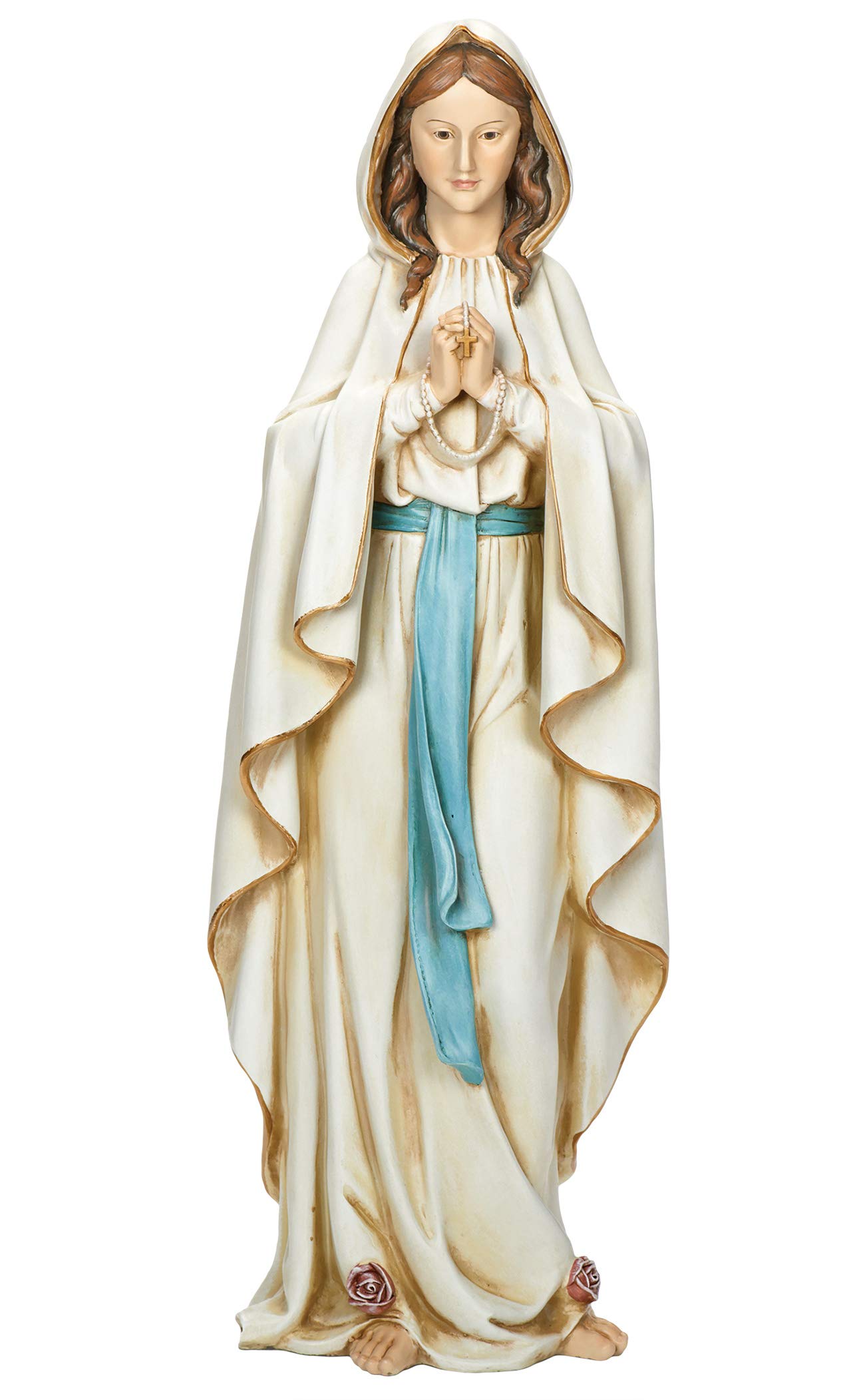 Joseph's Studio by Roman - Our Lady of Lourdes Figure, 24" Scale Renaissance Collection, 23" H, Resin and Stone, Religious Gift, Decora...