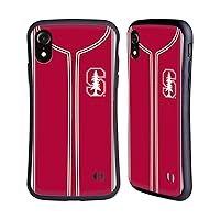 Head Case Designs Officially Licensed Stanford University The Farm Baseball Jersey Hybrid Case Compatible with Apple iPhone XR