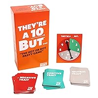 They're a 10 But...The Hot or Not Party Game - Fun Card Games for Adults by What Do You Meme®