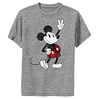 Disney Characters Red Camp Boy's Performance Tee