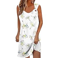 Summer V-Neck Sling Floral Backless Dress Women's Long Dresses Blossoms Strap Dress