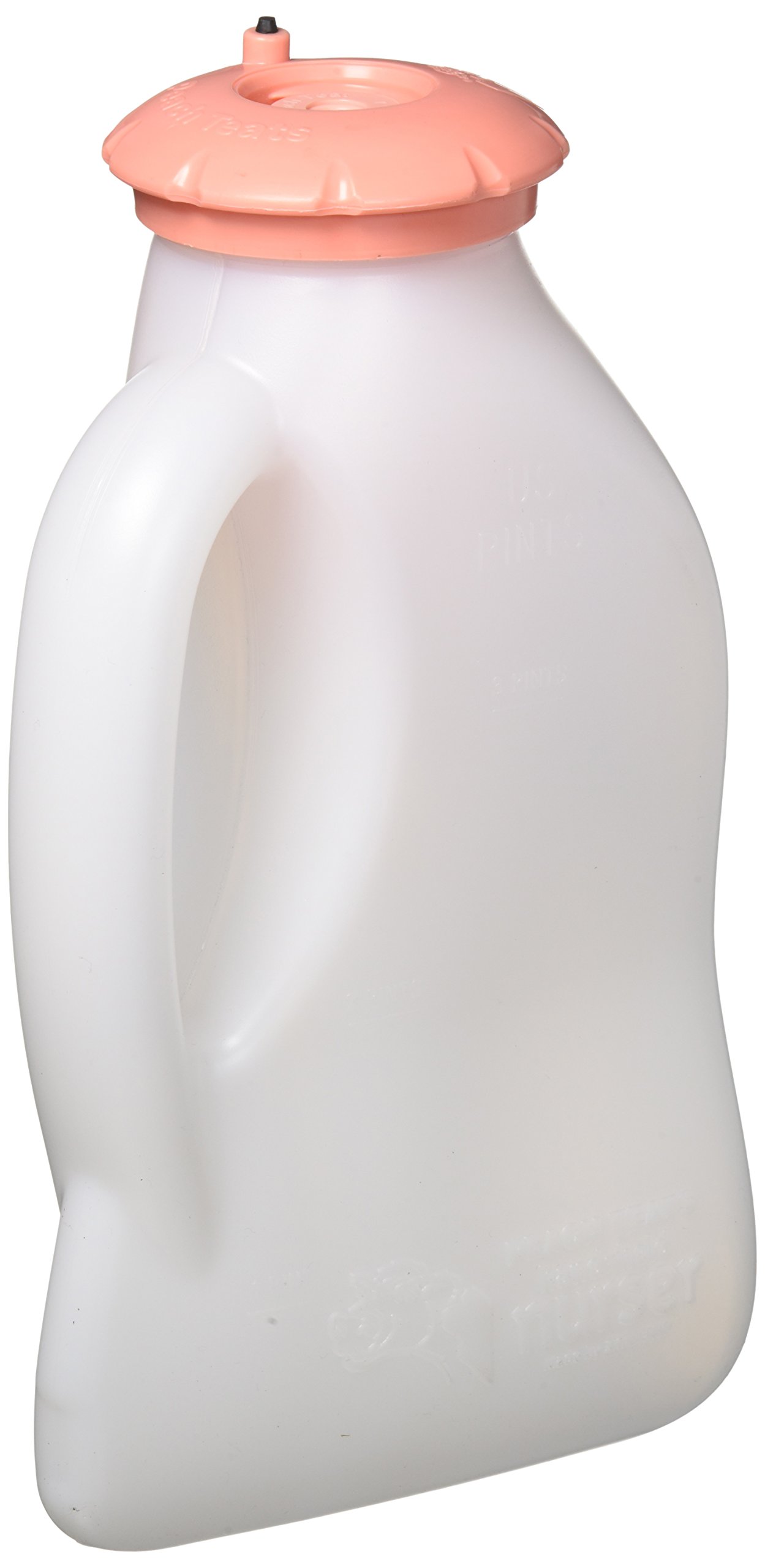 Peach Teats PT Nurser 82033 Hand Held Bottle, White