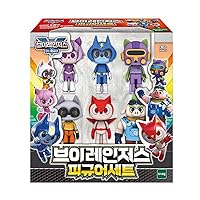 Géneric Miniforce Mini Force V Rangers Series Figure Set Action Toy Korean Ver