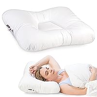 Core Products Tri-Core Comfort Zone, Gentle/Firm Cervical Support Pillow, Temperature Regulating Outlast, Full Size