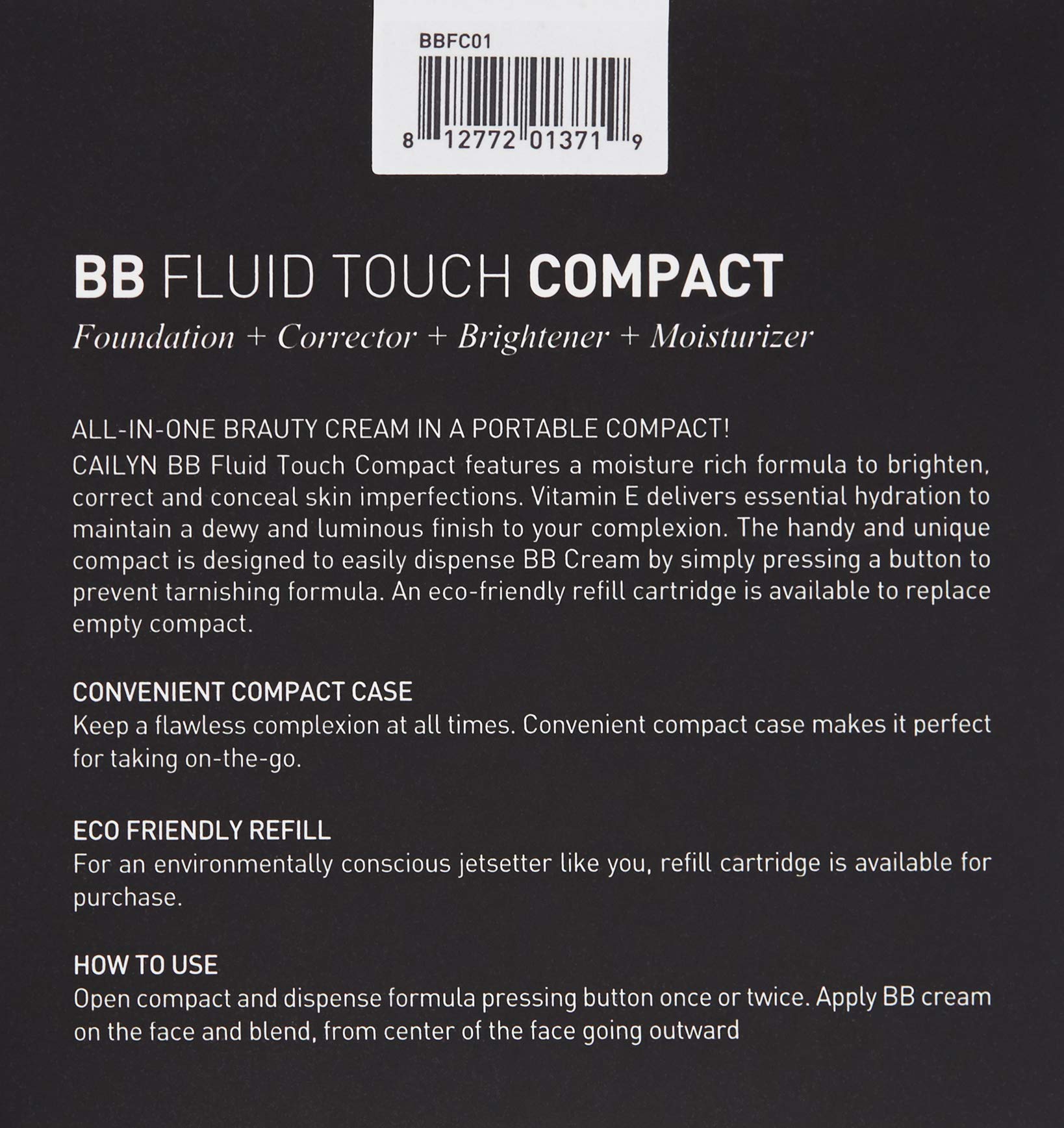 CAILYN BB Fluid Touch Compact, Porcelain