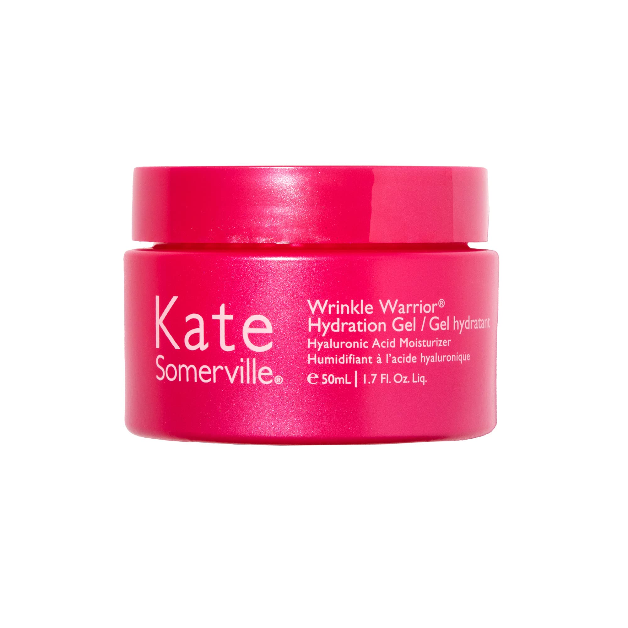 Kate Somerville Wrinkle Warrior Hydration Gel – Clinically Formulated Hyaluronic Acid Facial Moisturizer – Lightweight Anti-Aging Face Cream, 1.7 F...