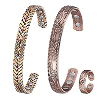 Effective Magnetic Copper Bracelets for Women, Ultra Strength Magnet Bracelet