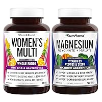 Bundle - Multivitamin for Women and Magnesium Glycinate & Malate Complex