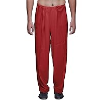 Atasi Rayon Adjustable Solid Pajama Ethnic Wear Men Bottom Pant