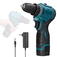 Electric Drill, 16.8 V Cordless Screwdriver Drill, Household Electric Screwdriver, Regulation Rotation Method Adjustment, Lithium Drill, Home Improvement Power Tool