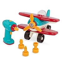 Classic Construction Toy – Pretend Play Toys – Toddler Plane Playset – Dexterity Building Toy – 3 Years + – Take-Apart Airplane