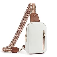 CLUCI Small Sling Bag for Women Vegan Leather Crossbody Chest Bags Trendy, Women's Fanny Pack