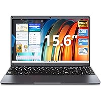 SGIN Laptops, 15.6 Inch Laptop, 12GB DDR4 512GB SSD Laptops Computer with Intel Celeron N5095 Processor(Up to 2.9GHz), FHD 1920x1080 IPS Display, Bluetooth 4.2, Webcam, WiFi