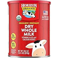 Organic Dry Whole Milk 30.6OZ (1.91lbs)