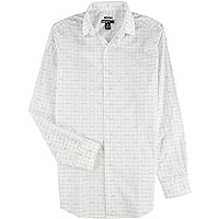Mens On The Wire Button Up Dress Shirt