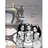 Little Apron Fashionistas: A Coloring Adventure for Creative Kids and Stylish Moms