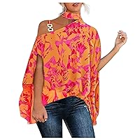 T Shirts for Women Trendy, Women Fashion Summer 2022 Sleeve Round Neck Solid Top Blouses
