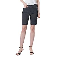 May You Be Women's Pull on Styling 9” Inseam Millennium Bermuda Shorts