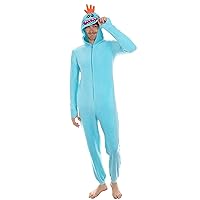 RICK AND MORTY Mr. Meeseeks Onesie with Butt Flap (2X) Blue
