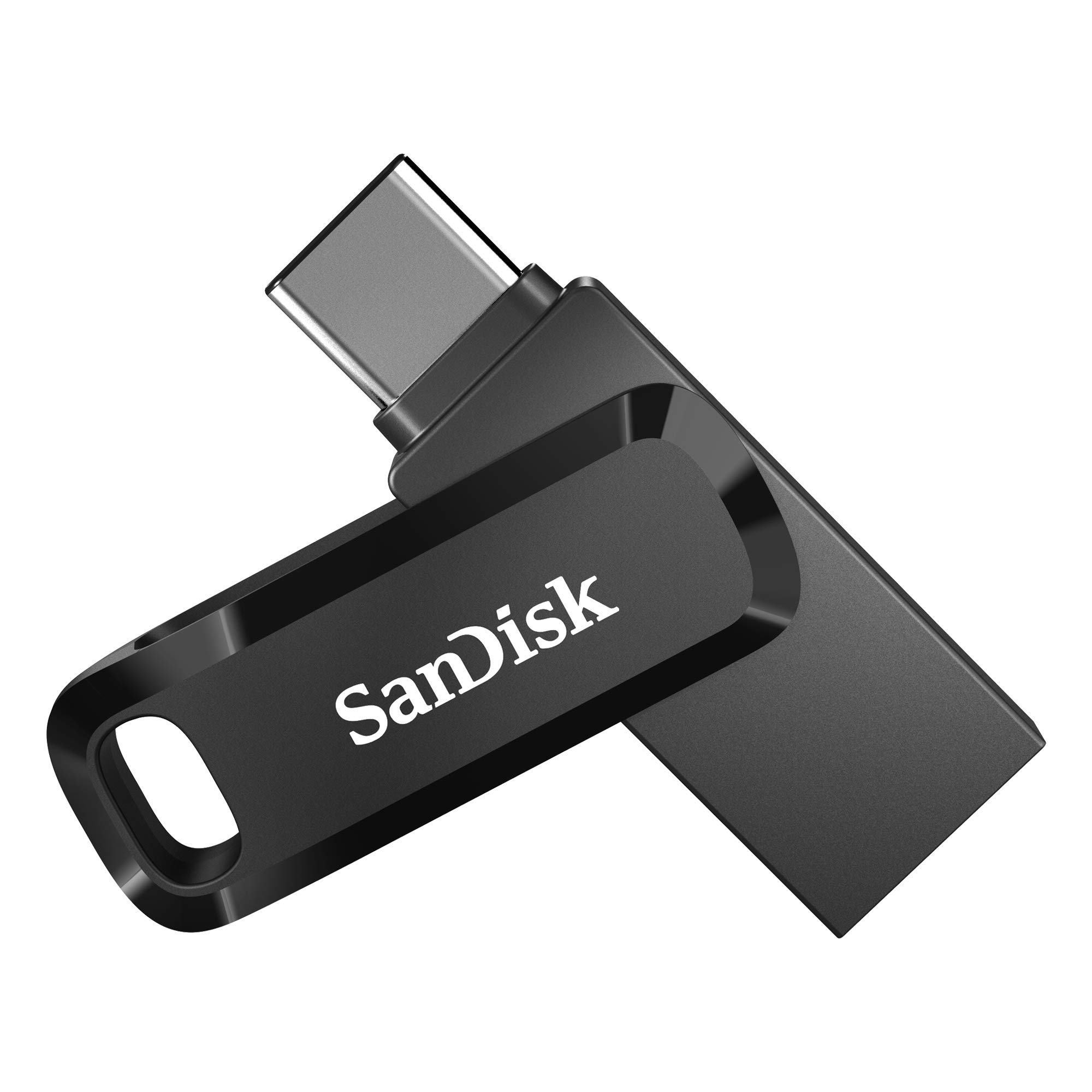 SanDisk 64GB Ultra Dual Drive Go USB Type-C Flash Drive, Black -SDDDC3-064G-GAM46
