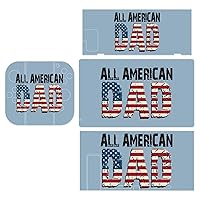 All American Dad Switch Sticker Skin Cute Pattern Full Wrap Skin Protection for Switch