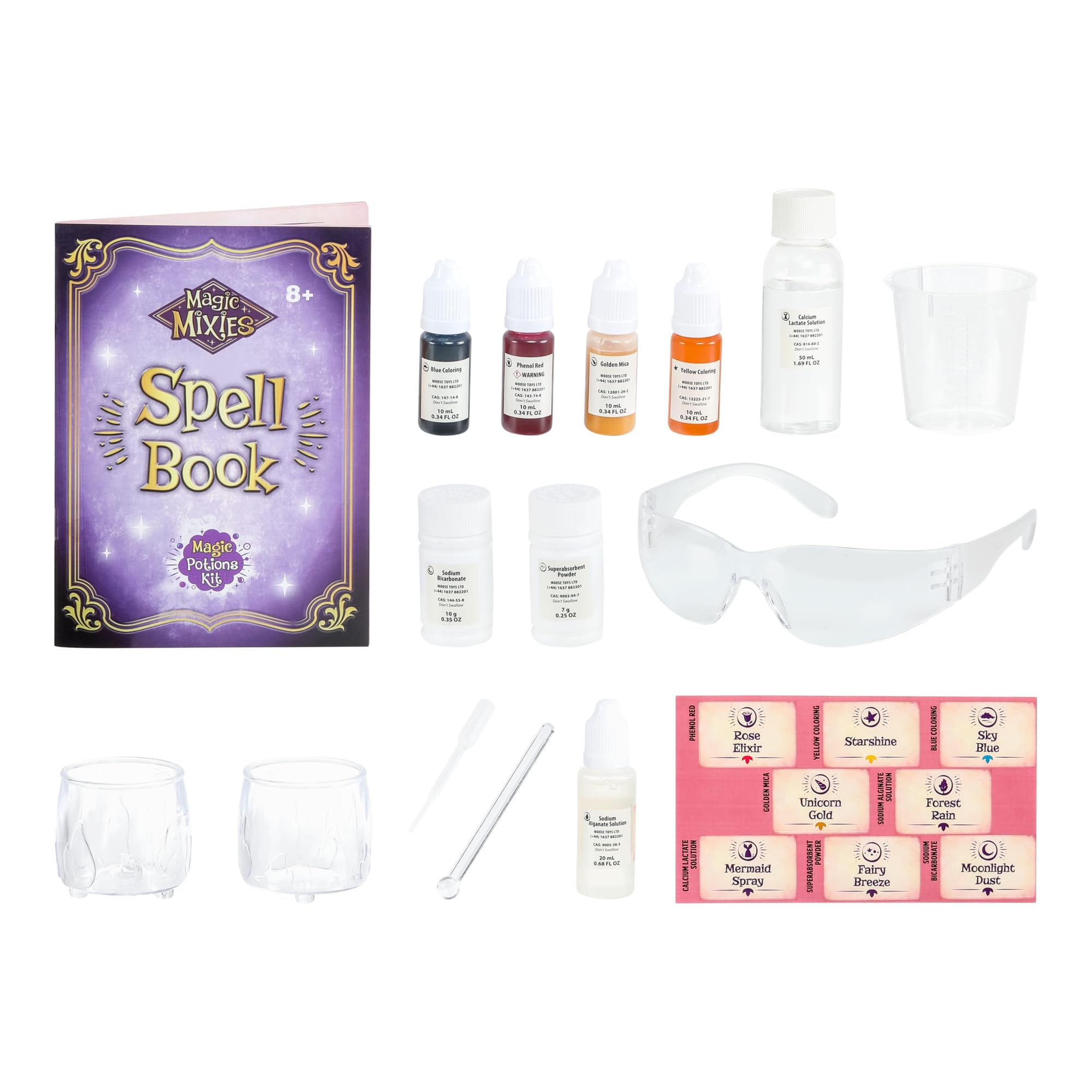 Magic Mixies Magic Potion Kit. Children Can Follow Their Spell Book and Mix Ingredients to Create Over 70 Magic Potions. Make Potions That Fizz, Bubble and Magically Change Form!