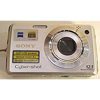 Sony Cybershot DSC-W230 12.1 MP 4x OZ 4GB Card No Charger