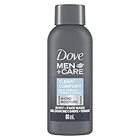 Hydrating Clean Comfort Pack of 24 Body and Face Wash with 24-Hour Nourishing Micromoisture Technology Body Wash for Men, 3 oz