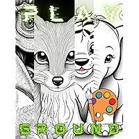 Playground: Conecte e acalme seus filhos com a natureza enquanto explora cores e criaturas (Portuguese Edition)