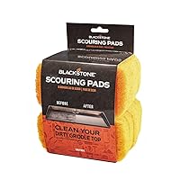 Blackstone Griddle Scrub Pads (Pack of 10), 5063, BBQ Grill & Cooktop Scouring Scrubbers – Heavy-Duty Cleaning Pads for Grilling for Baked On Food & Cooking Oils – Grill Cleaning Supplies