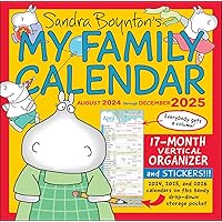 Sandra Boynton's My Family Calendar 17-Month 2024-2025 Family Wall Calendar Sandra Boynton's My Family Calendar 17-Month 2024-2025 Family Wall Calendar Calendar